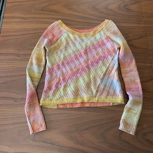Free People sunset sweater